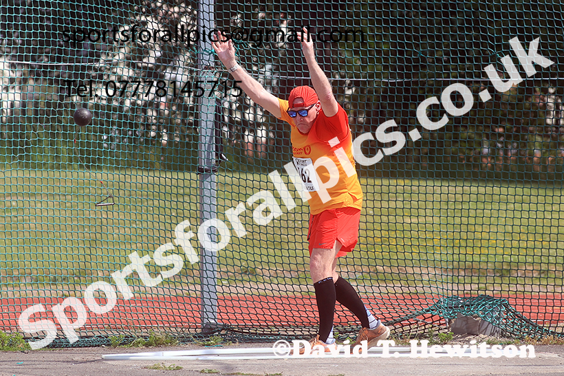 Hammer, 2025 NEMAA Track and Field, Monkton. Photo: David T. Hewitson/Sports for All Pics